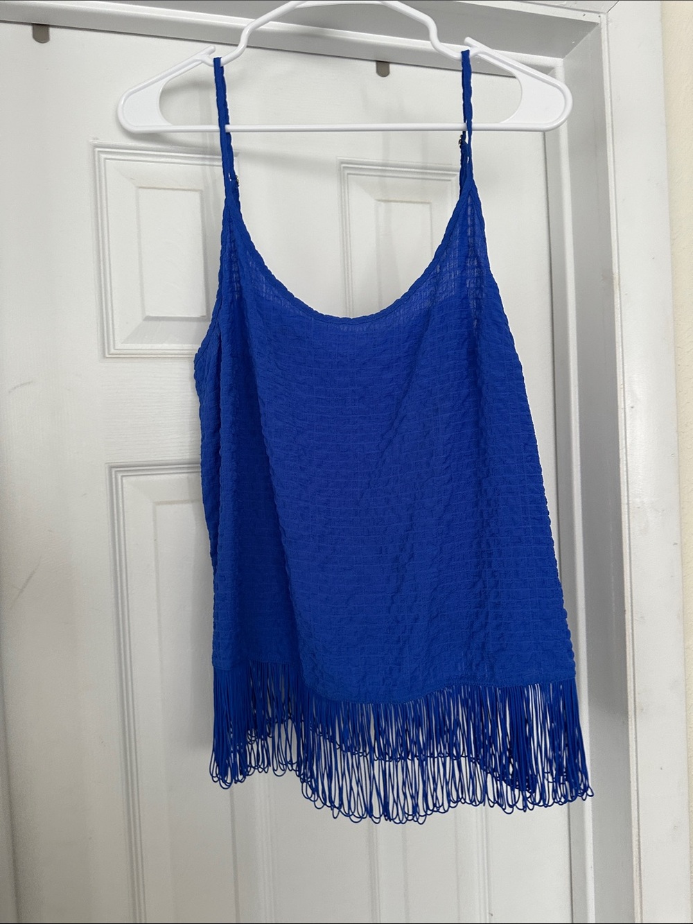Lilly Pulitzer Royal Blue Fringe Cami